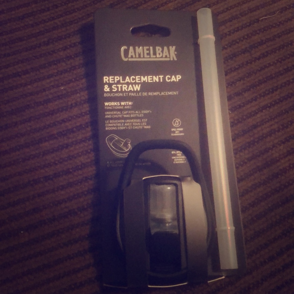 Camelbak replacement cap and straw